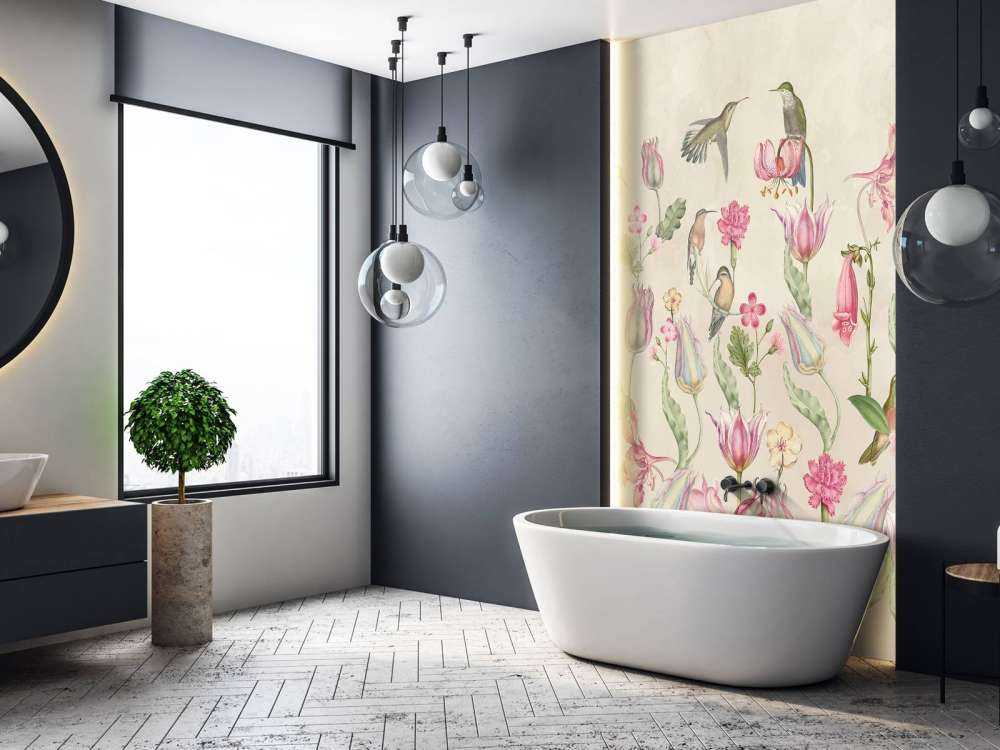 Forår Kolibri Symfoni - Blush Cream Elegance