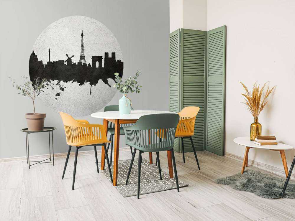 Akvarel skyline, Paris