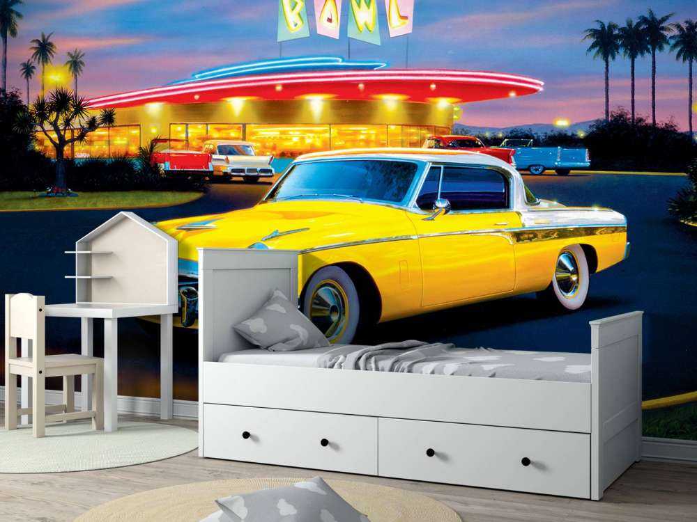 Yellow Studebaker