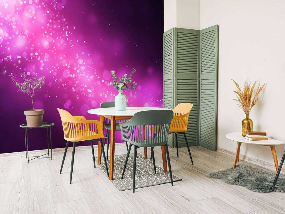 Lyserød glitter glimmer