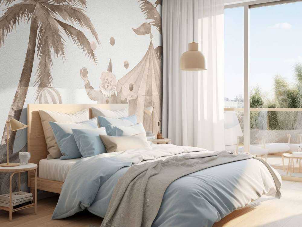 Glade cirkusdyr taupe
