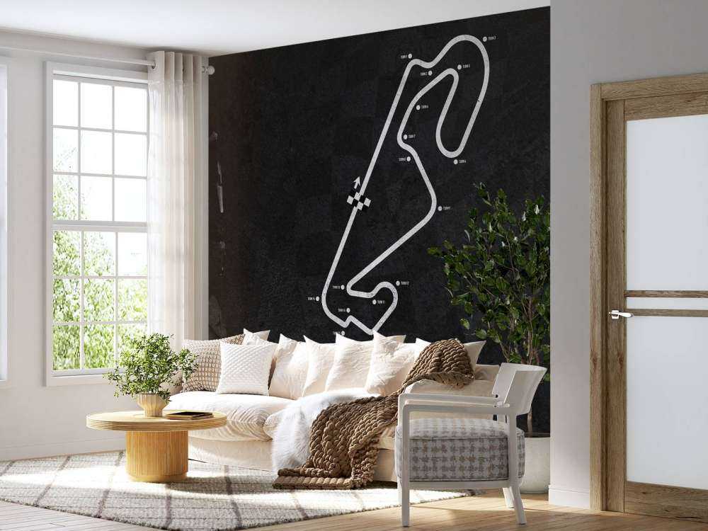 Formel 1 bane - Circuit de Barcelona - Spanien