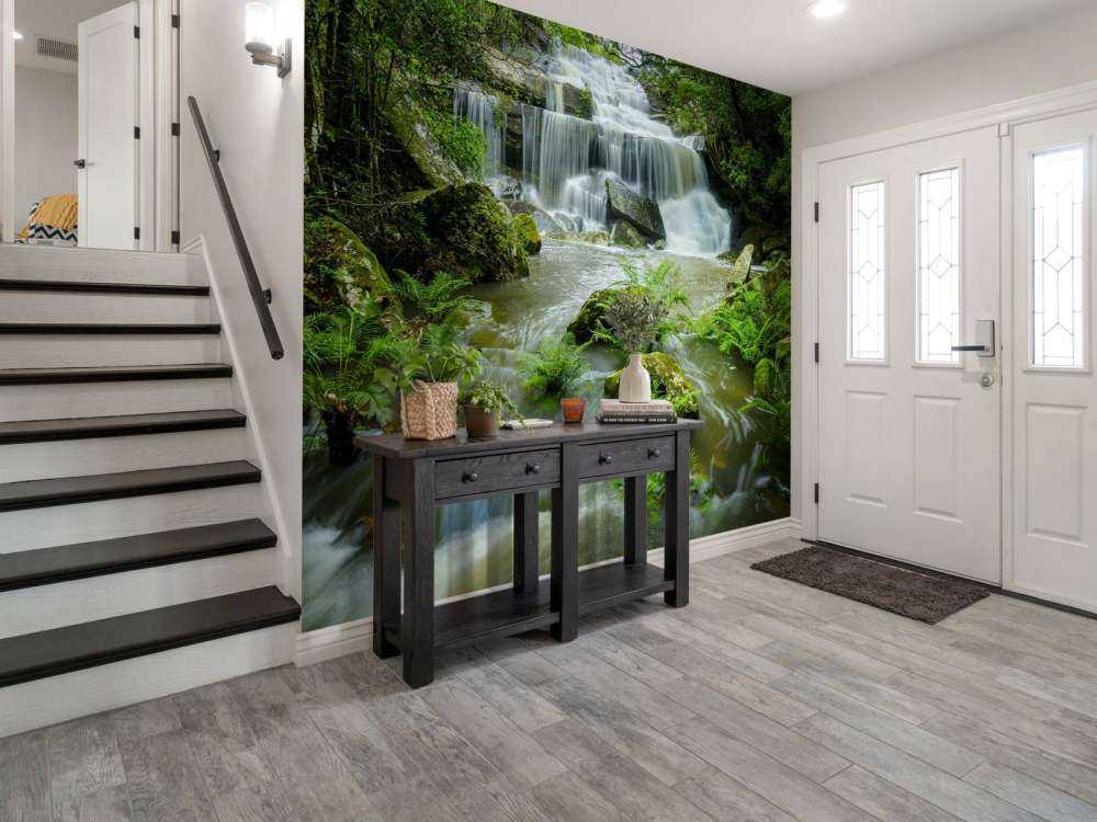 Strømmende vandfald