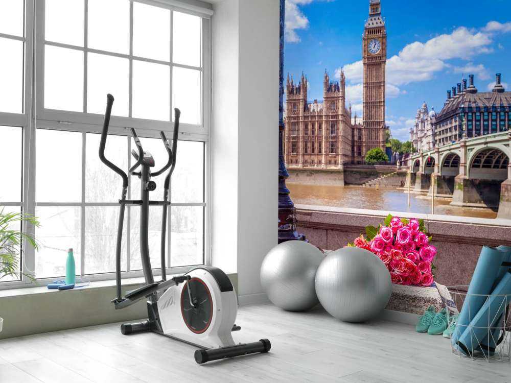 Lyserøde roser i London