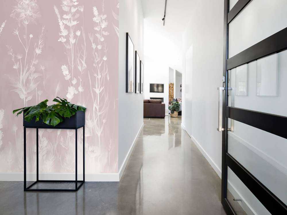 Lavendel Eng Sømløs Blush Pink