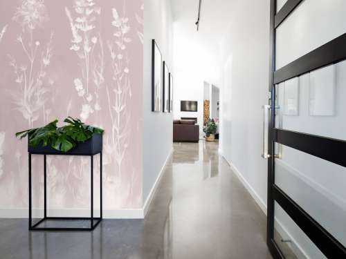 Lavendel Eng Sømløs Blush Pink