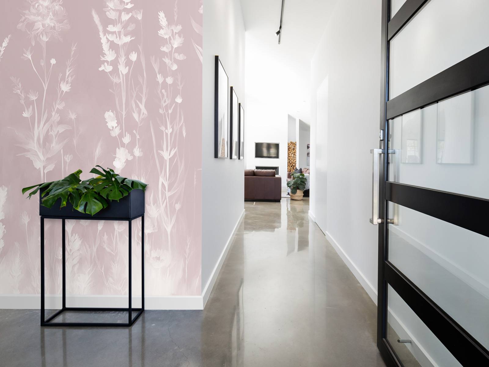 Lavendel Eng Sømløs Blush Pink