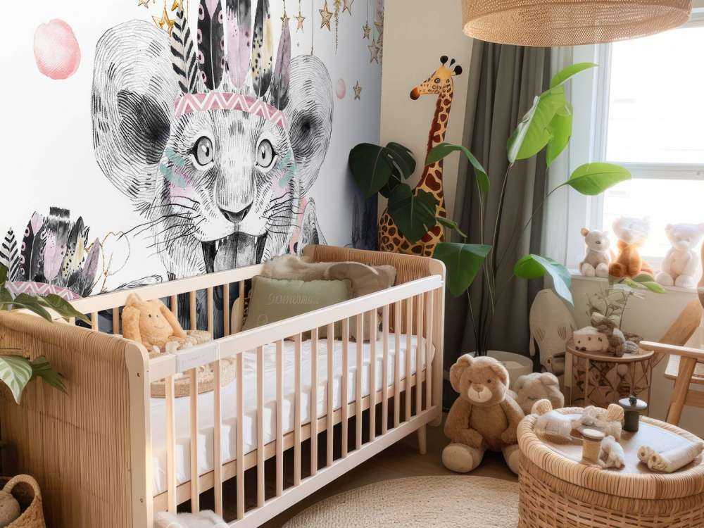 Drømmende dyr under stjernehimmel