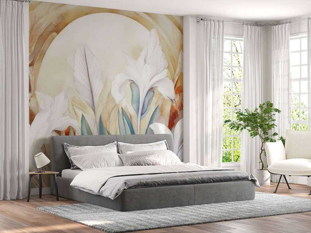 Iris ved solopgang blå