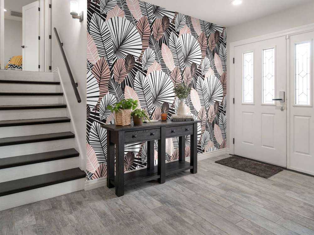 Elegant blomstermønster