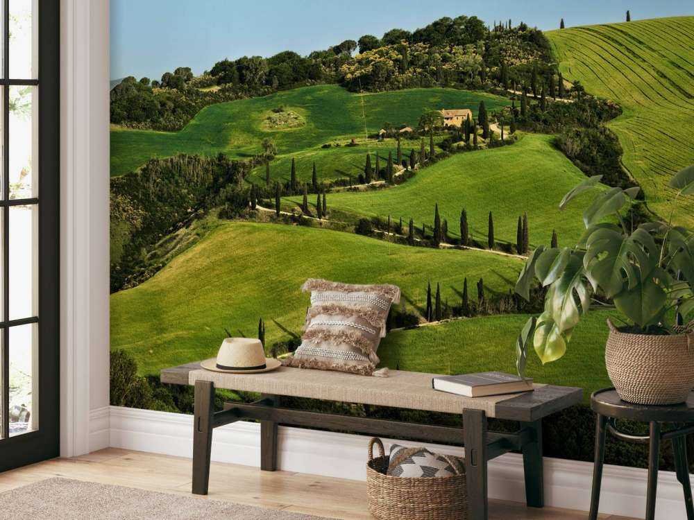 Panorama af Toscana
