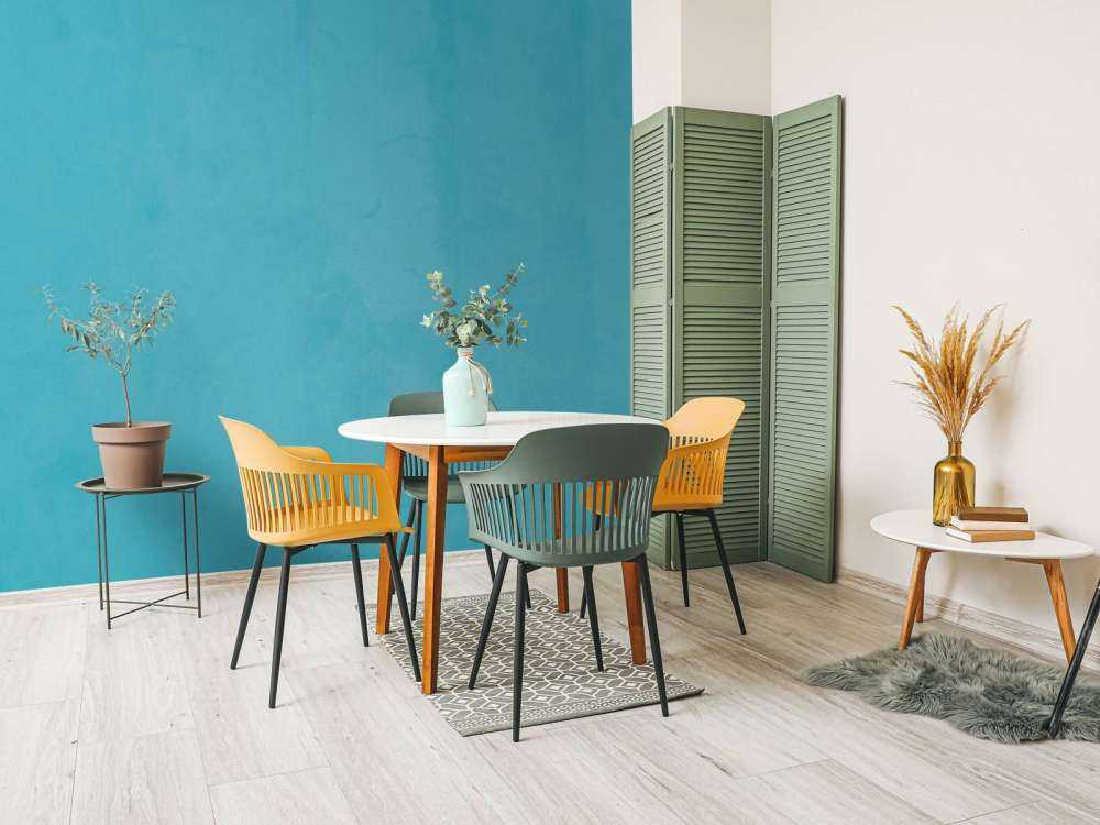 Månesten blå beton