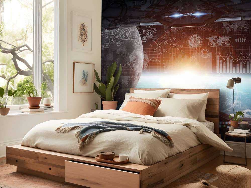 Jorden fra en rumstation