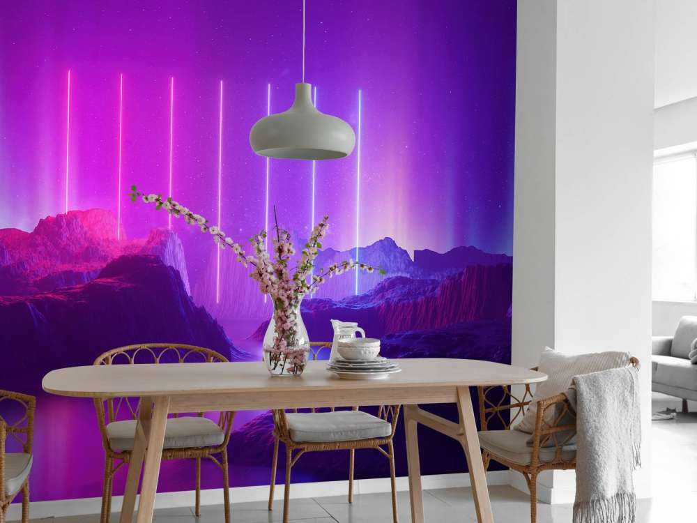 Landskab med virtuel virkelighed