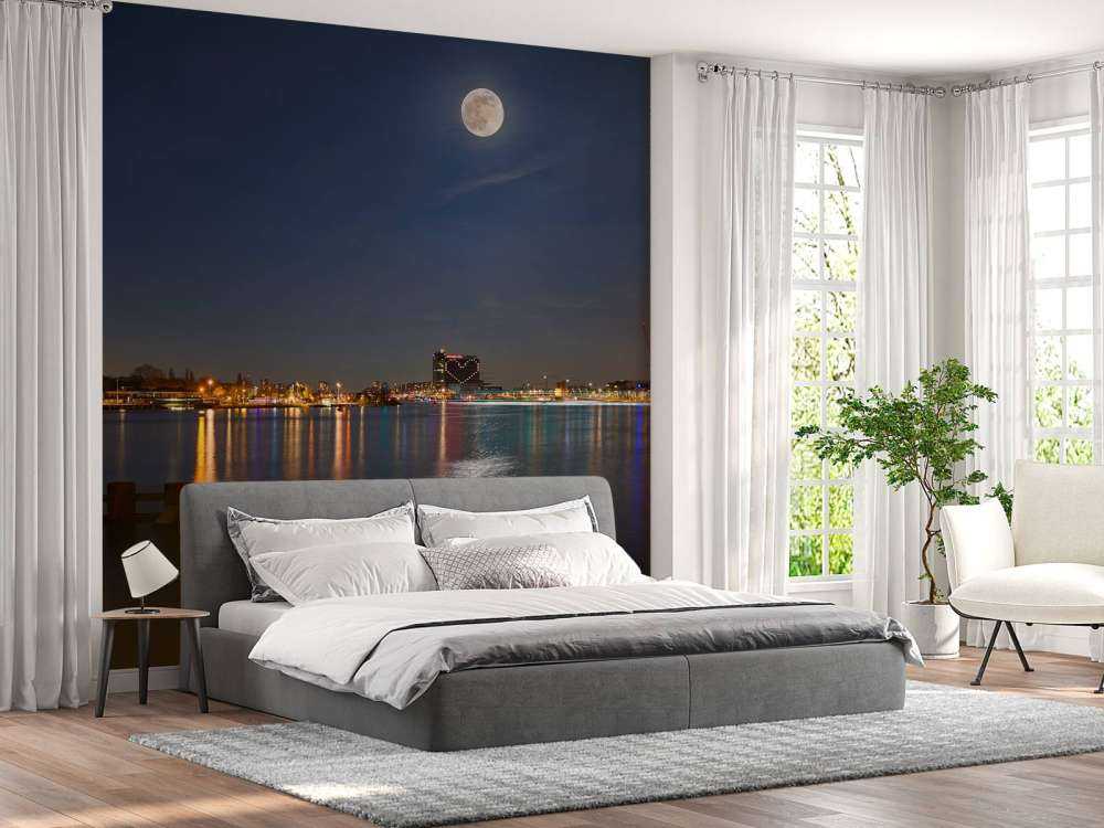 Super-Moon i Amsterdam