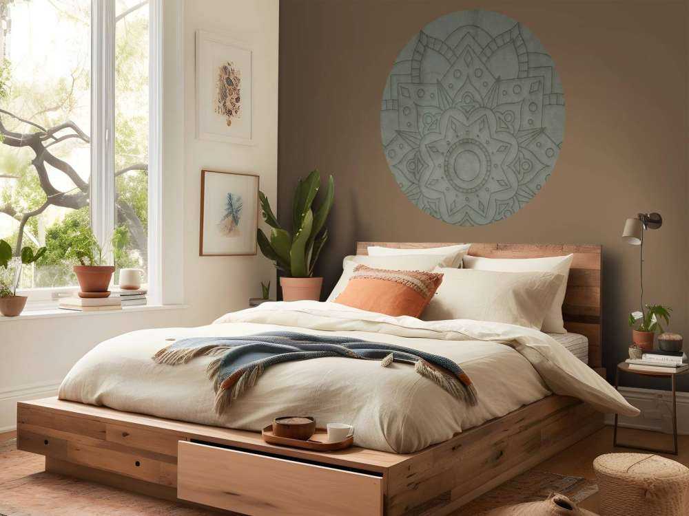 Forvitret Grønn Mandala