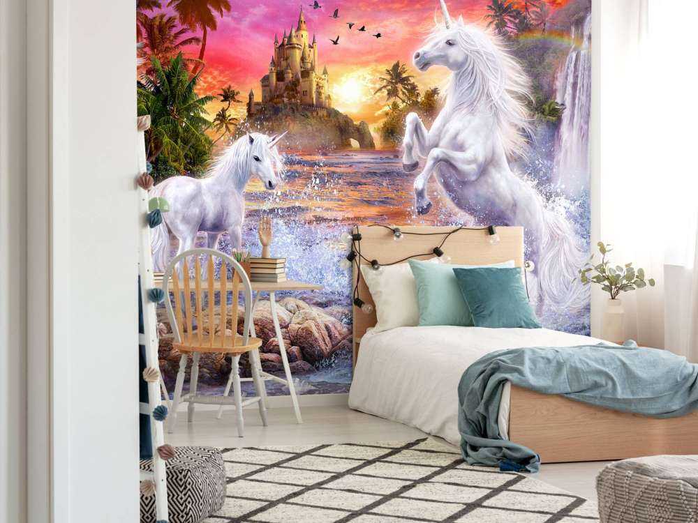 Unicorn Waterfall Sunset