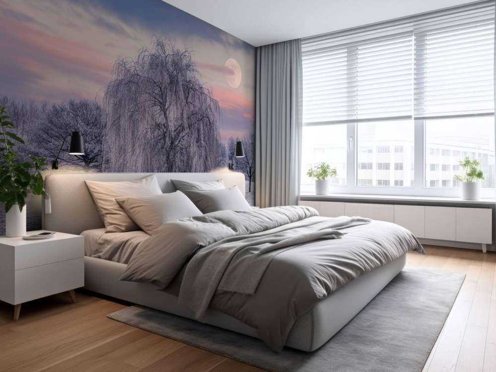 Tre dekket med frost