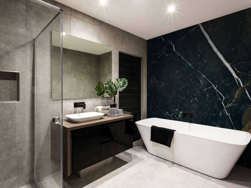 Mørk klassisk marmor