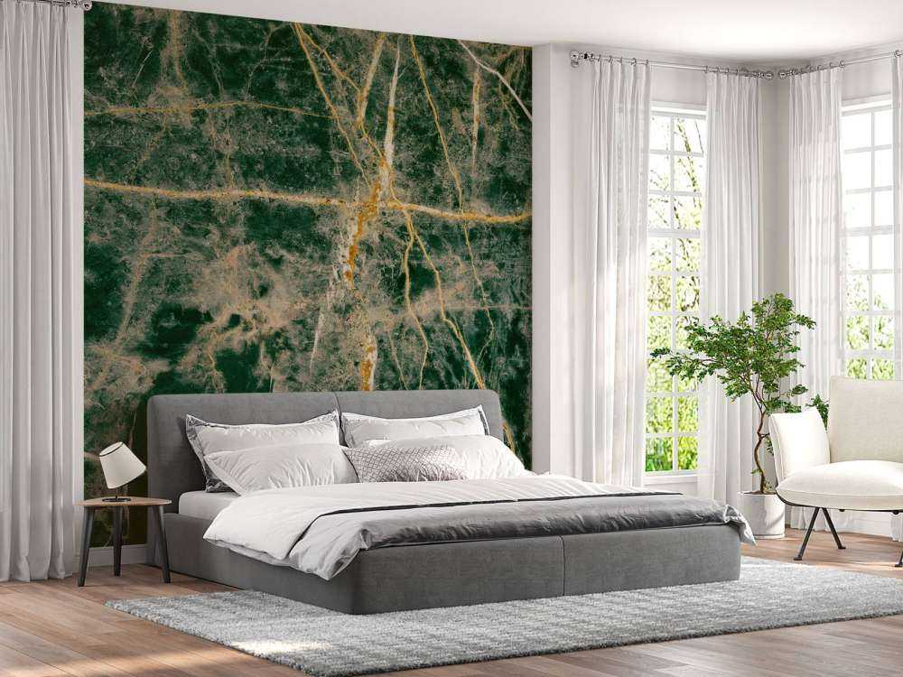 Robust grønn marmorgrønn