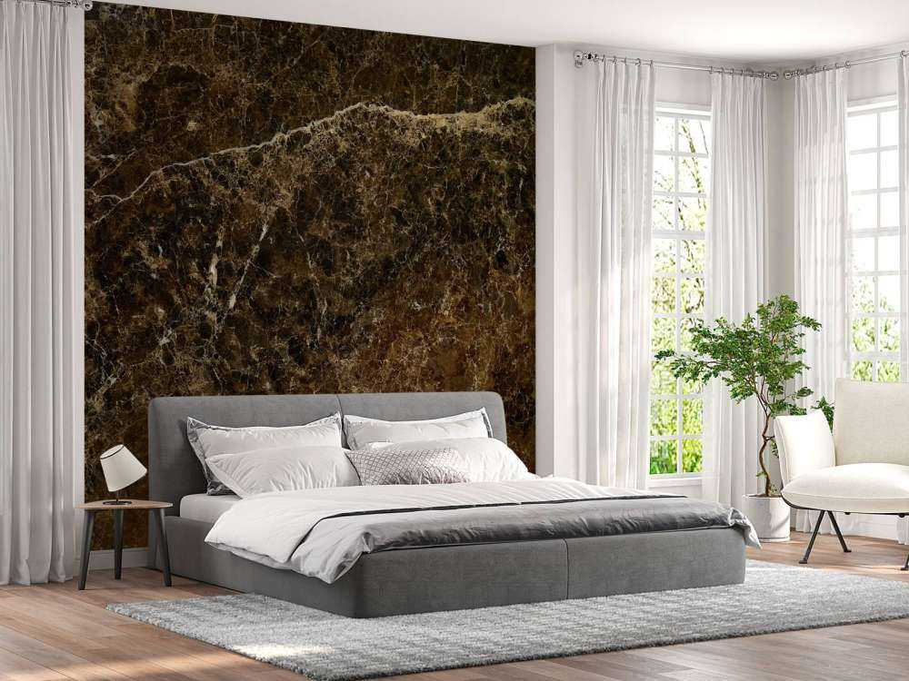 Marmor med gullstruktur