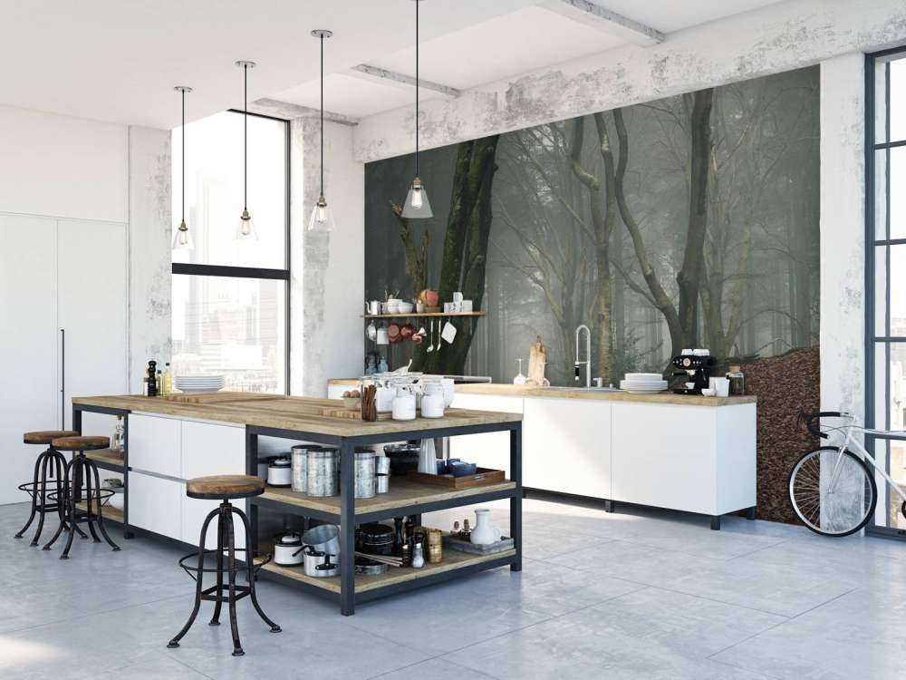 Vei gjennom mystisk skog