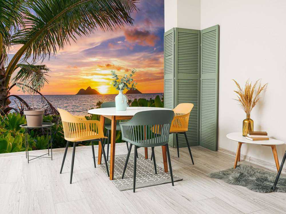 Soloppgang på Lanikai Beach