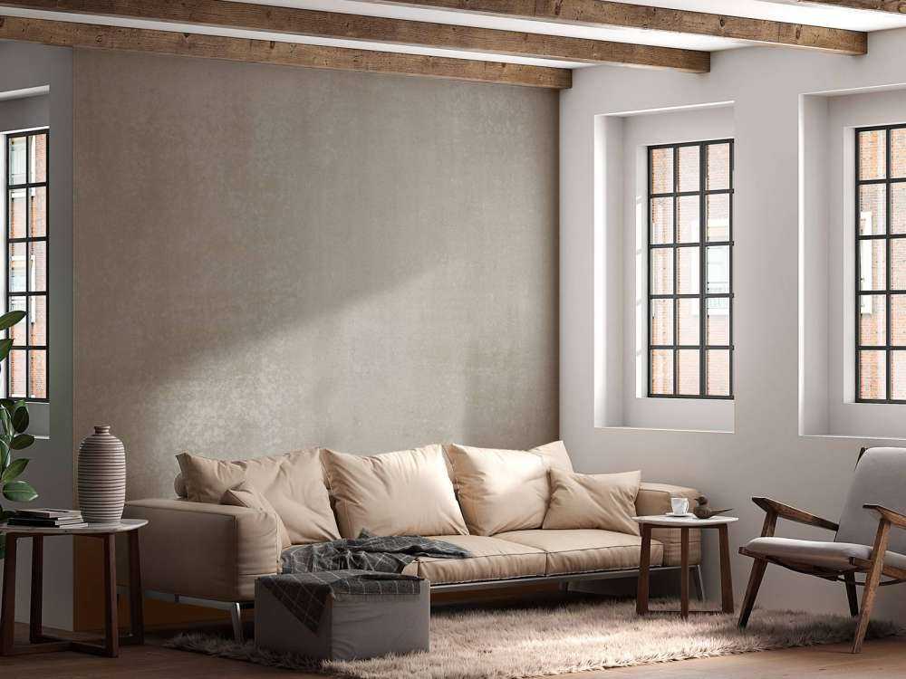 Taupe betong