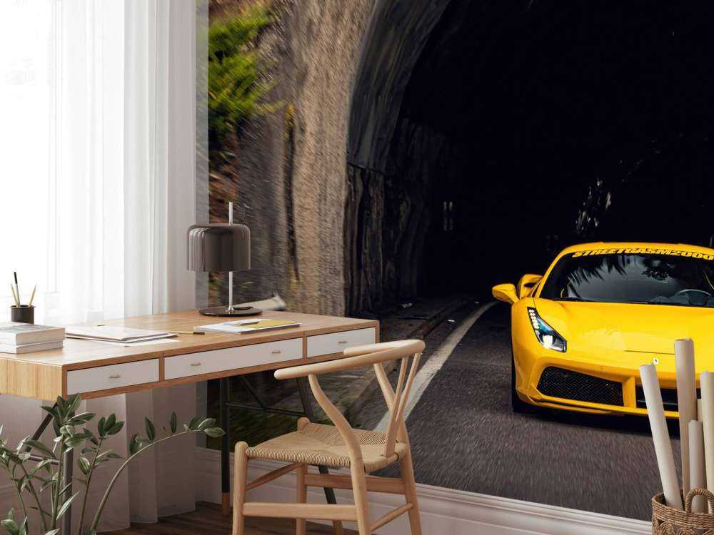 Ferrari 488 GTB på fjellrute