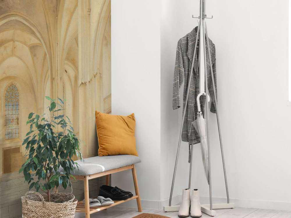 Det indre av Cunerakerk i Rhinen