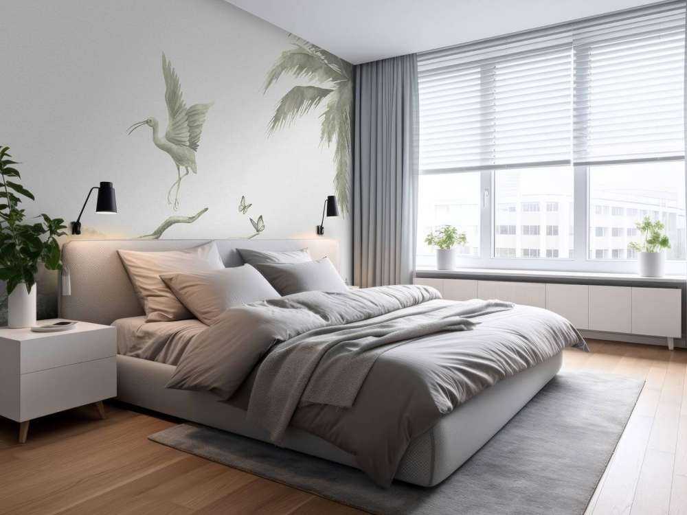 Gren med jungeldyr i grønt