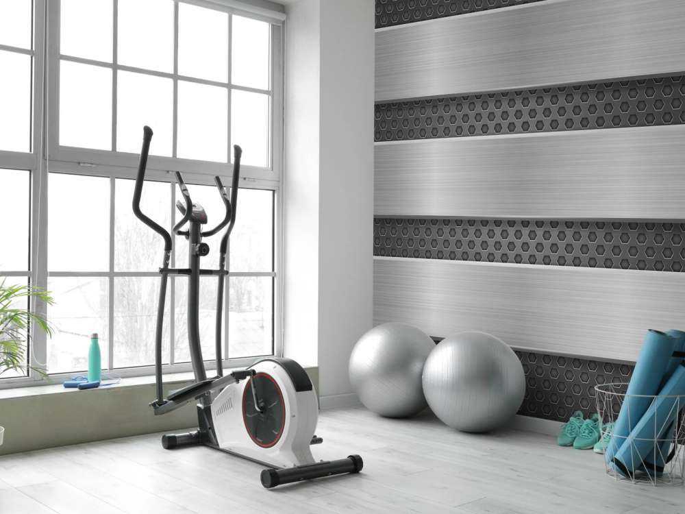 Metallbakgrunn med plater