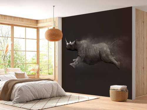 Hoppende neshorn