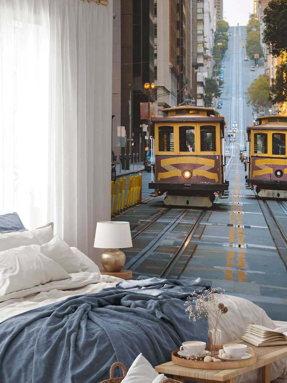 Gule trikker i San Francisco USA