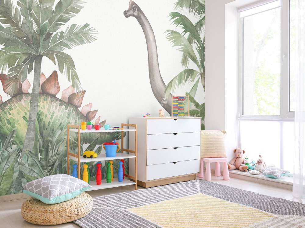 Dinosaurer i jungelen