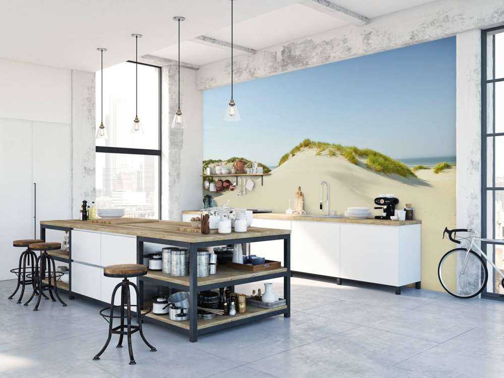 Klitter på stranden