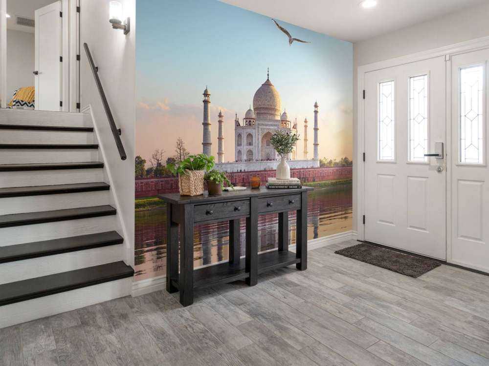 Taj Mahal om morgenen