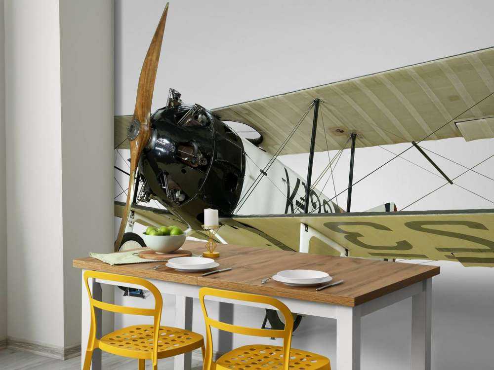 Gammelt fly FK 23 Bantam