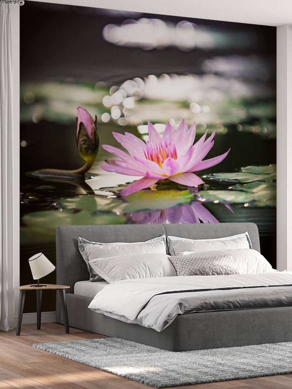 Lotusblomst lyserød