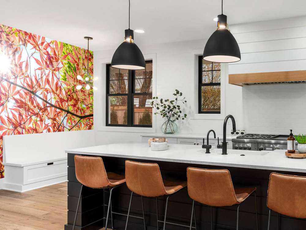 Røde efterårsblade