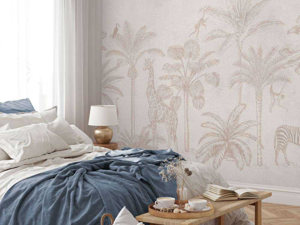 Tropisk dyr jungle taupe
