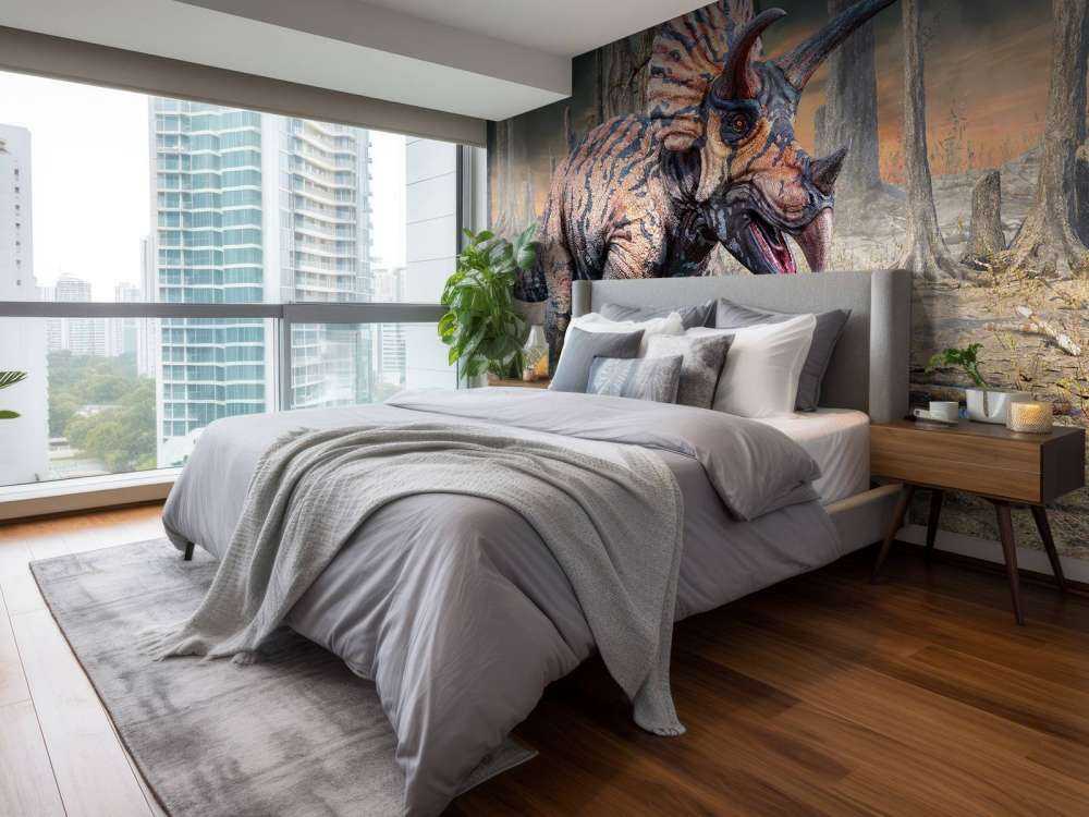 Torosaurus i et øde område