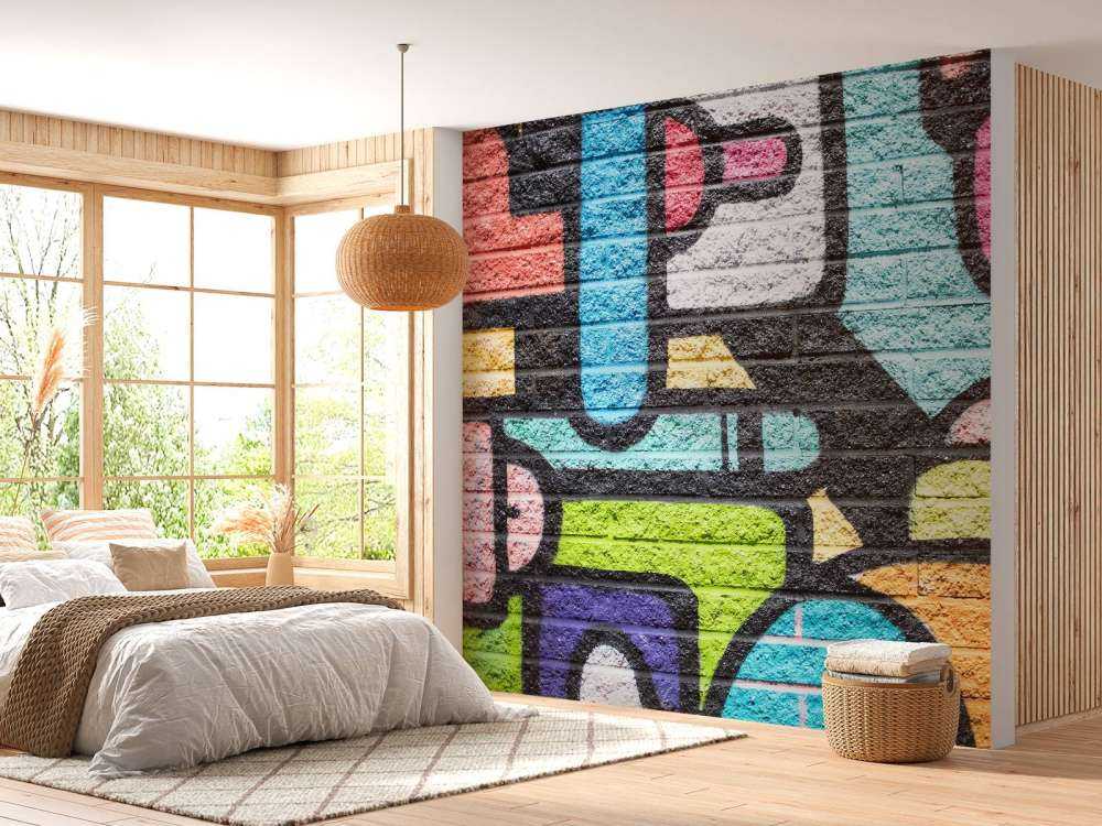 Graffiti mur