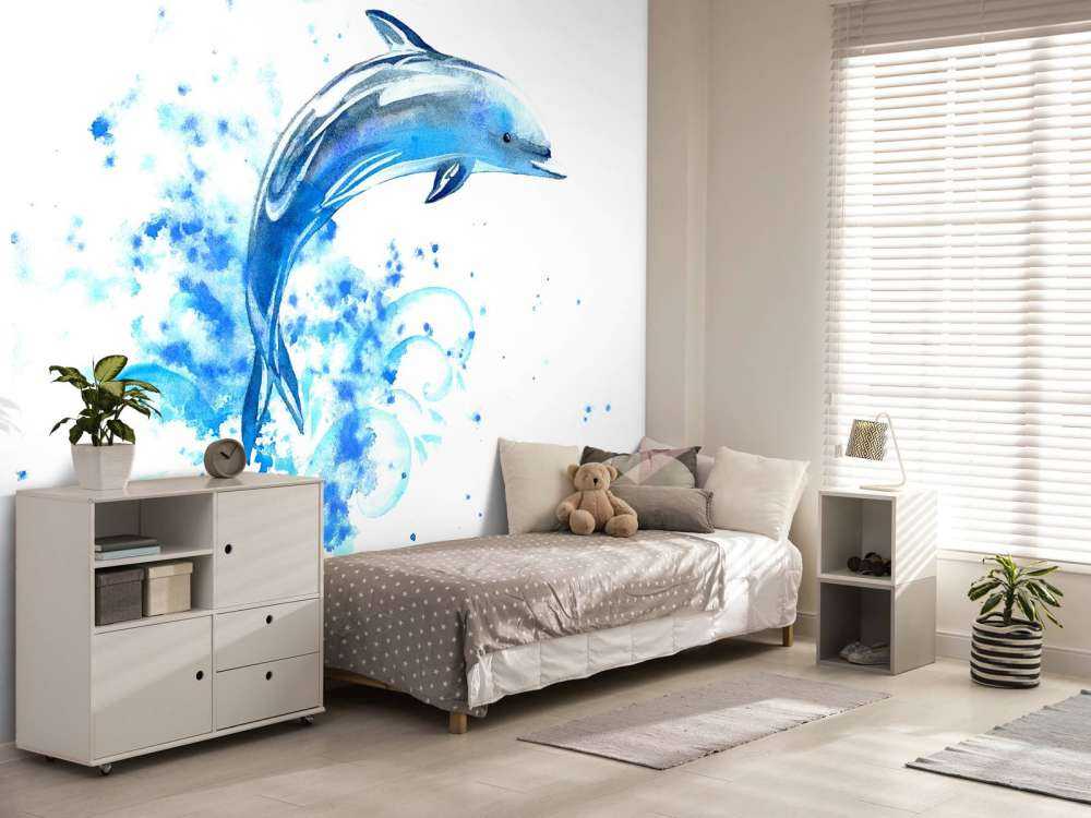 Springende delfin