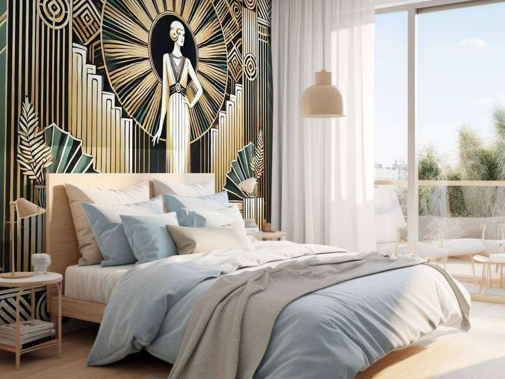 Gyldne Tyveres Flair i Art Deco