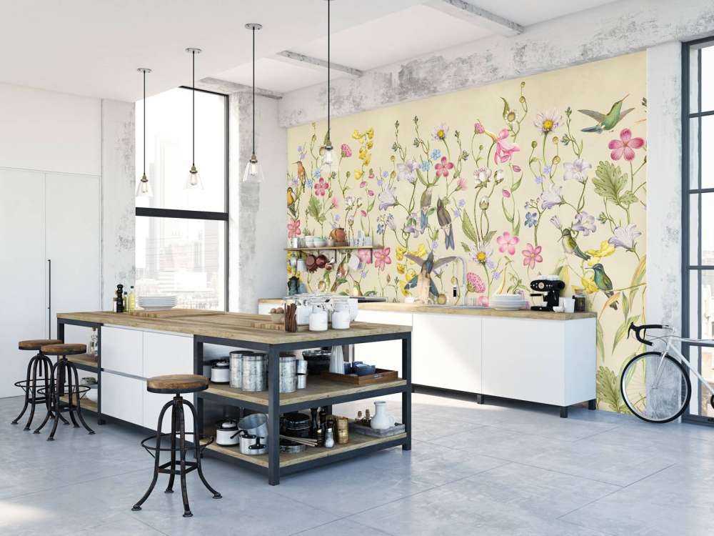Fugle i Blomstring