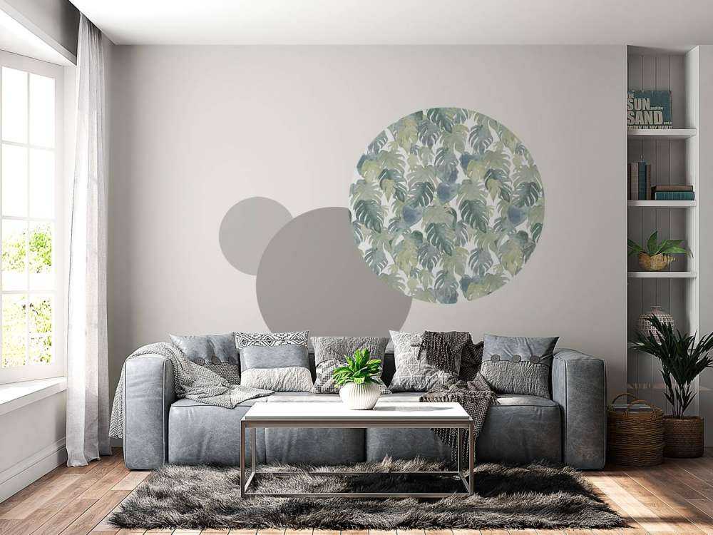 Tropiske akvarelpalmer