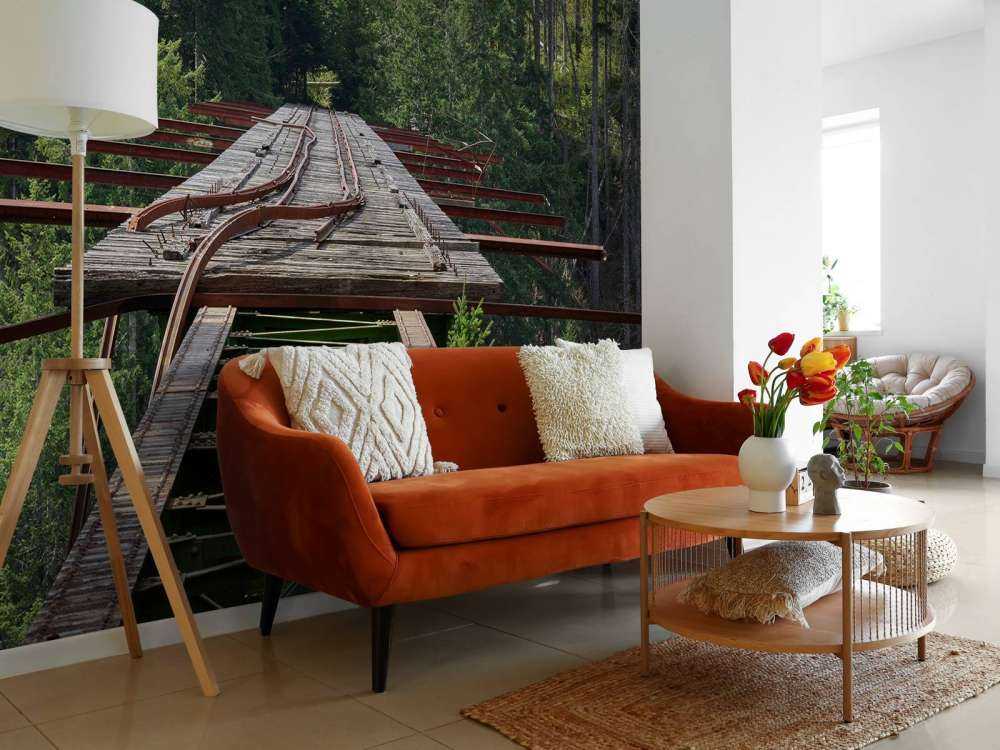 Gammal järnvägsbro