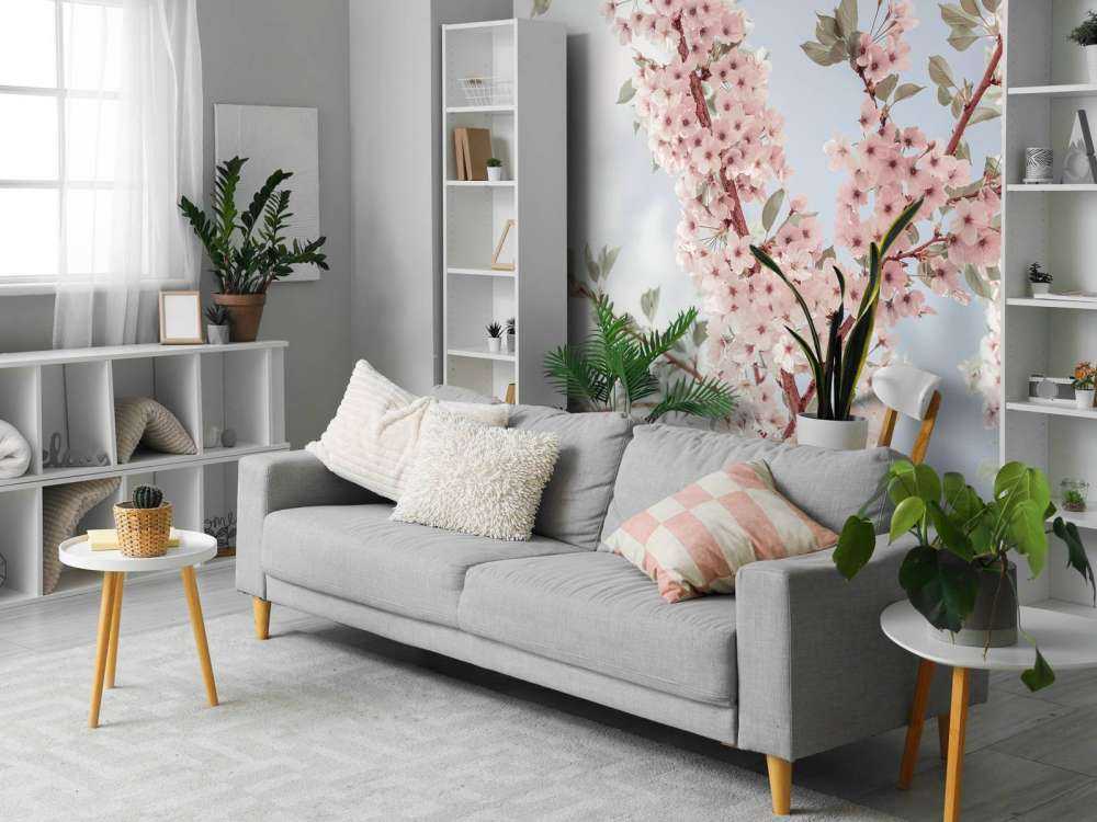 Blommor underifrån