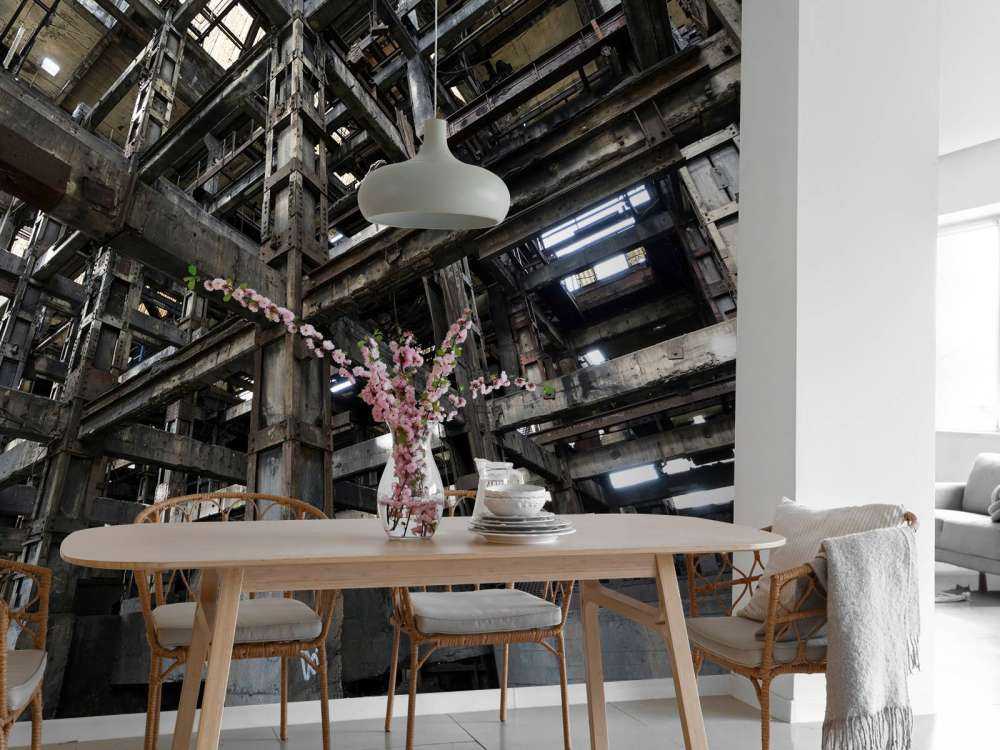 Gamla övergivna koltvättar